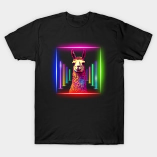 Neon Llama T-Shirt